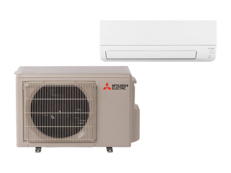 Mitsubishi HX-Series outdoor unit with MSZ wall-mounted indoor head