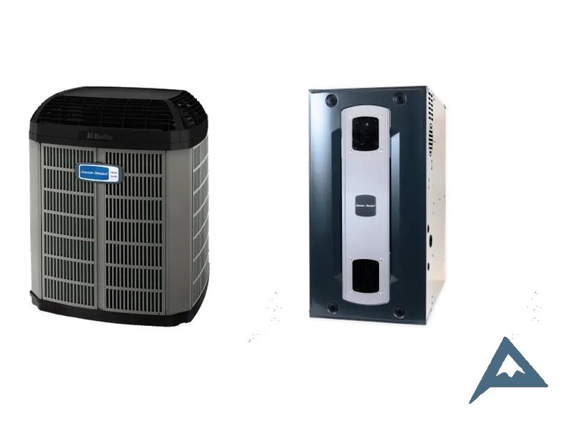 American Standard Platinum 20 AC with Platinum 95 gas furnace