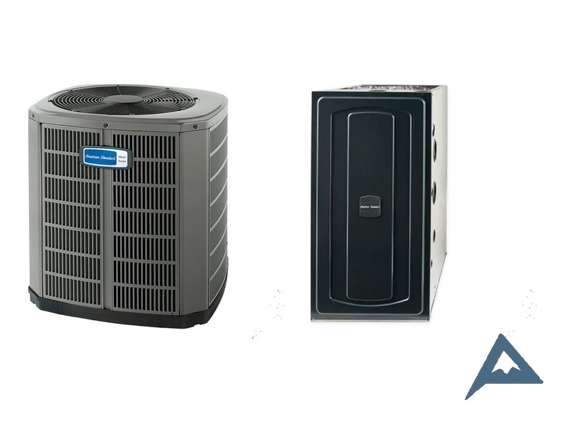 American Standard Silver AC with Silver 80 gas furnace