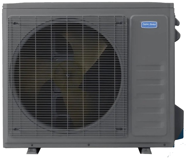 American Standard Resolute 16 side-discharge heat pump