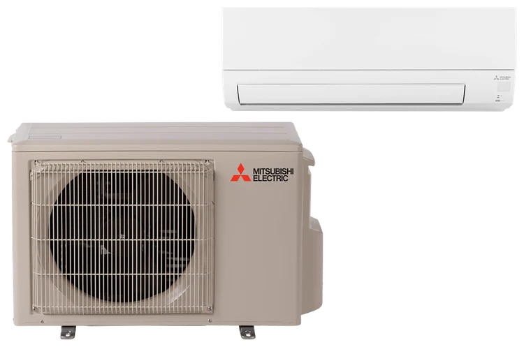 Mitsubishi HX Series outdoor unit and wall-mounted indoor head
