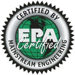 Certified by Mainstream Engineering: EPA certified